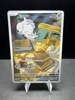 2026 Espurr Perfect Order Pokemon Illustration Rare Holofoil 095/088 - Image 1