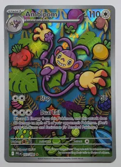 Me02: Phantasmal Flames Pokemon TCG Ambipom Near Mint - Image 1