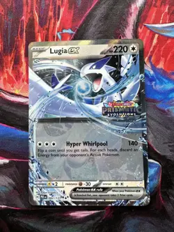 Lugia ex (Prismatic Evolutions Stamped) 082/131 Pokemon Promo Near Mint - Image 1
