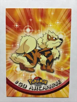 1999 Topps Pokemon TV Animation Edition Series 1 #59 Arcanine - Image 1