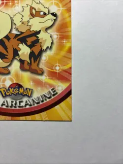 1999 Topps Pokemon TV Animation Edition Series 1 #59 Arcanine - Image 4