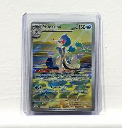 Pokemon TCG Primarina 088/084 Pitch Black IR Stage 2 150 HP English - Image 1
