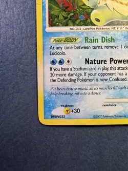 Pokemon TCG Ludicolo 13/132 Secret Wonders Holo - Image 3