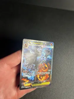 Pokemon TCG Mega Charizard X ex 125/094 Phantasmal Flames SIR HP - Image 4