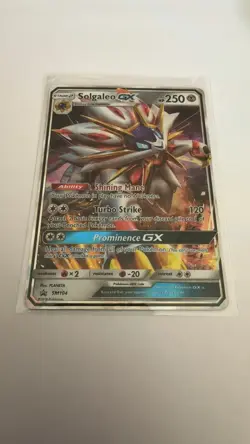 Solgaleo GX - SM104 Holo Promo Sun & Moon Promo Pokemon Near Mint - Image 1