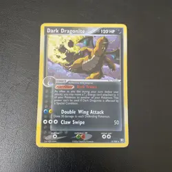 Dark Dragonite 15/109 Holo MP Pokemon TCG EX Rocket Returns Deck Exclusive - Image 1
