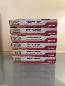 Pokemon First Partner Illustration Collection Series 2 Sealed - **Lot Of 6** - Image 1