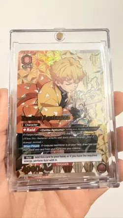 Bandai Union Arena Zenitsu Agatsuma SR Full Art Foil EN UA05BT/KMY-1-071 - Image 1