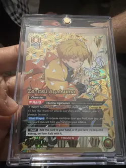 Bandai Union Arena Zenitsu Agatsuma SR Full Art Foil EN UA05BT/KMY-1-071 - Image 2
