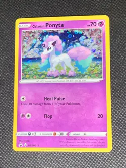 Galarian Ponyta SWSH013 - SWSH Promo Pokemon Card - MP - Image 1