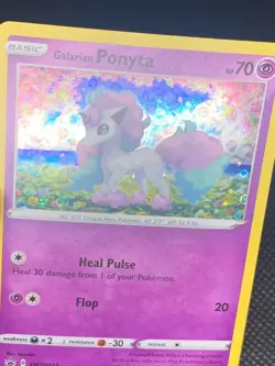Galarian Ponyta SWSH013 - SWSH Promo Pokemon Card - MP - Image 3