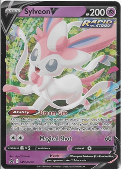 Sylveon V SWSH202 Sword & Shield Promo - Holo Pokemon LP (Promo) - Image 1