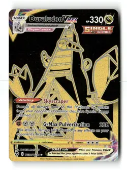 Duraludon VMAX TG30/TG30 SEC Silver Tempest Trainer Gallery Pokemon Holo NM - Image 1