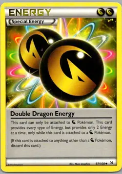 DOUBLE DRAGON ENERGY 97/108 UNCOMMON ROARING SKIES POKEMON NM/M - Image 1