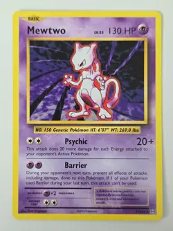 Pokemon Mewtwo 51/108 Rare Non Holo - XY Evolutions - Image 1