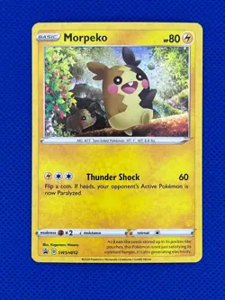 Pokemon TCG Morpeko SWSH012 Holo Black Star GM Promo NM/NP - Image 3