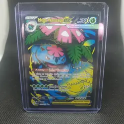 Mega Venusaur ex - 155/132 - Ultra Rare Mega Evolution - Pokemon Card - NM/Mint - Image 1