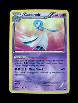 Gardevoir 109/108 Dark Explorers Textured Holo. English Pokemon Tcg Near Mint - Image 1