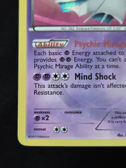 Gardevoir 109/108 Dark Explorers Textured Holo. English Pokemon Tcg Near Mint - Image 2
