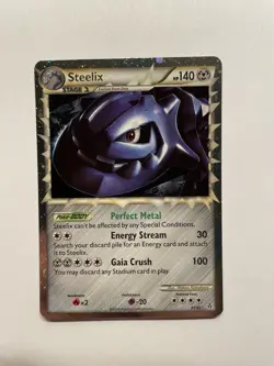 Pokemon: Steelix (Prime) 87/95 Unleashed Ultra Rare Holo Near Mint (NM) - Image 1