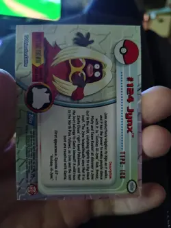 Topps TV Animation Edition Jynx #124 Non Foil English Pokemon Card - Image 4