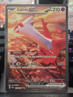English Pokemon TCG Latias ex 239/191 Surging Sparks SIR Holo - Image 1