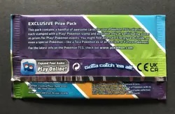Pokemon Play! Prize Pack Series 7 TCG Cards Booster Pack SEALED NEW - Image 2