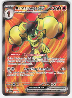 Pokemon tcg SV: Scarlet & Violet Promo Cards Armarouge ex Near Mint or Better - Image 1