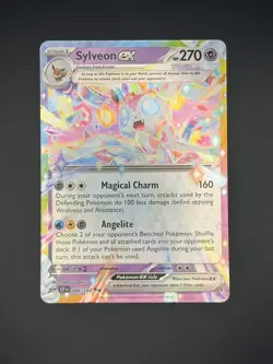 Sylveon ex 086/191 Double Rare Surging Sparks Pokemon Holo Near Mint - Image 1
