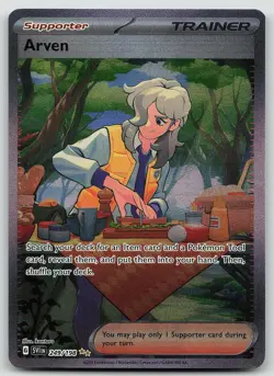 Pokemon Arven 249/198 Scarlet & Violet Special Illustration Rare Holo NM - Image 1
