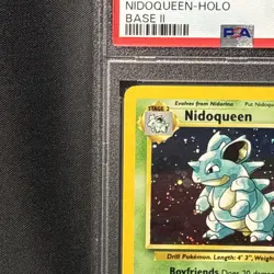 Nidoqueen PSA 6 Base Set 2 12/130 Holo 2000 Pokemon Card EX-MT - Image 3