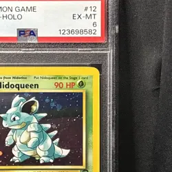 Nidoqueen PSA 6 Base Set 2 12/130 Holo 2000 Pokemon Card EX-MT - Image 4