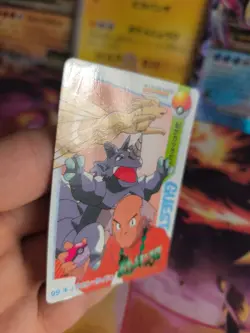 Pokemon Karte Card Carddass vending anime japanese LP+ Blaine Rhydon Ninetales - Image 4