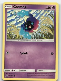 COSMOG 100/236 COMMON UNIFIED MINDS POKEMON NEAR MINT - Image 1
