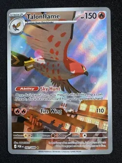 Talonflame 091/088 Perfect Order Illustration Rare Full Art English Pokemon NM - Image 1