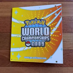 Pokemon 2009 World Championships 3-Ring Binder SAN DIEGO CALIFORNIA - Image 4