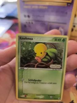 Pokemon Karte Card Knofensa Bellsprout Ex Legend Maker Reverse Stamp Holo NM+ - Image 3