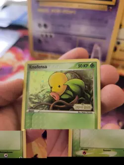 Pokemon Karte Card Knofensa Bellsprout Ex Legend Maker Reverse Stamp Holo NM+ - Image 5