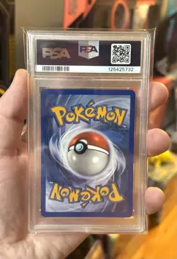 Pokemon EX Sandstorm 2003 Typhlosion EX Holo Card 99/100 PSA 8 Mouth Swirl! - Image 2