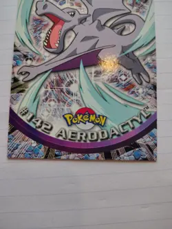 Topps TV Animation Edition Aerodactyl #142 English Pokemon Card 2000 - Image 3