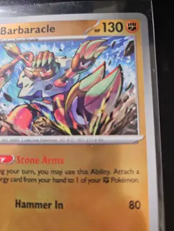 Barbaracle 043/088 Reverse Holo Perfect Order Pokemon TCG - Image 3