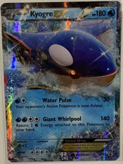 Pokemon Kyogre EX XY41 Holo Promo XY Promo Pokemon Near Mint - Image 1