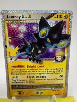 Pokemon TCG Luxray GL LV.X Celebrations Classic Collection Holo Card 109/111 P6 - Image 2