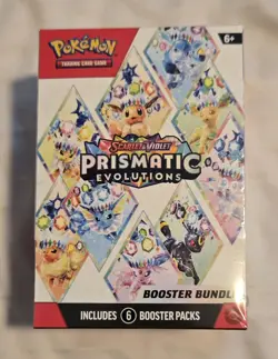 Pokemon Prismatic Evolutions Booster Bundle Factory Sealed Free Shipping - Image 1