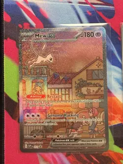 Pokemon 151 UPC Mewtwo Mew ex Metal Mew PROMO Set - Image 3