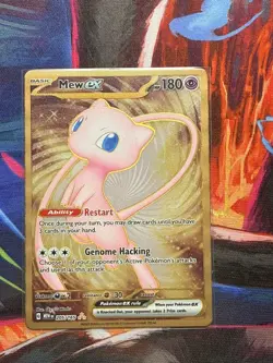 Pokemon 151 UPC Mewtwo Mew ex Metal Mew PROMO Set - Image 5