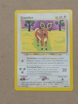 Stantler 38/64 Uncommon Neo Revelation Pokemon Unlimited Lightly Played - Image 1