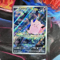 Pokemon TCG Clefairy 094/088 SV7a Paradise Dragona Holo Rare English 2026 - Image 1