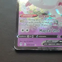The Pokemon Company Pokemon TCG Evolving Skies Sylveon V #74/203 Holo - Image 5