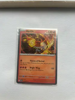Pokemon TCG Ho-Oh EB Games Stamped Promo 010/086 (SEALED) - Image 1